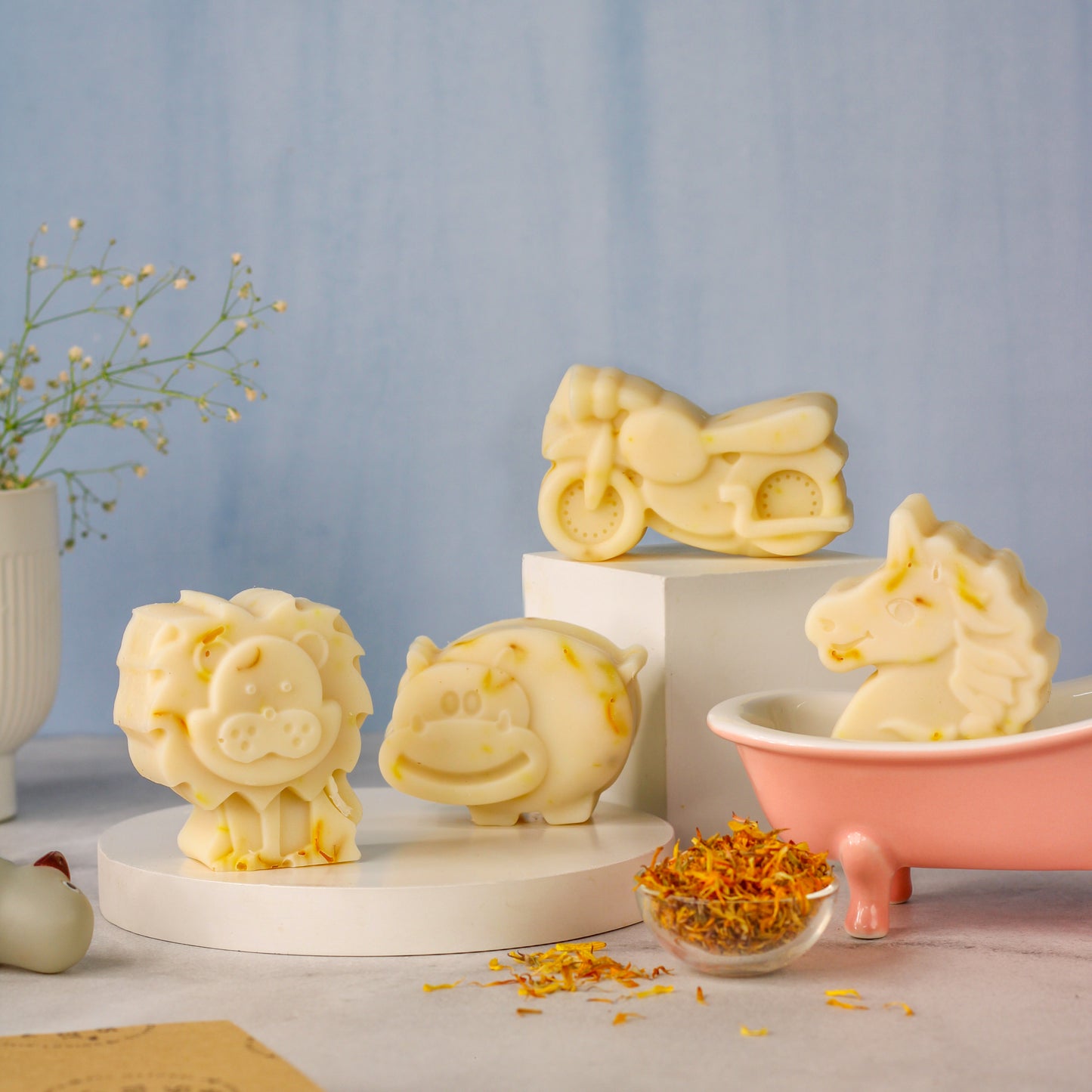 Kids Mango butter soap with soothing Calendula