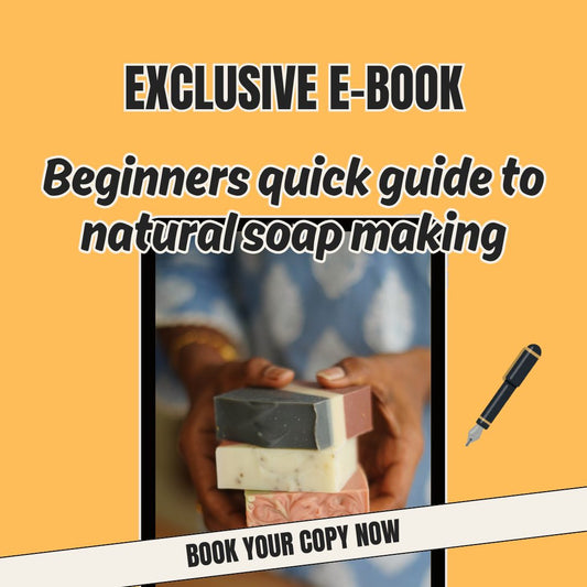Beginners quick guide to natural soap making