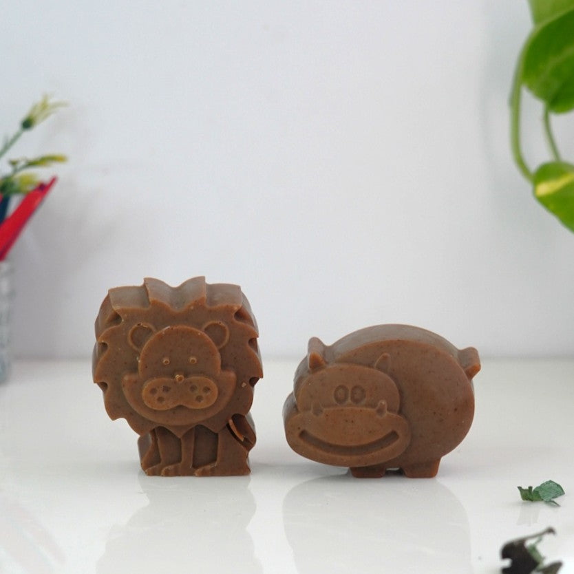 Kids butter soap with Nalangu maavu (Herbal Ubtan Soap) : Combo