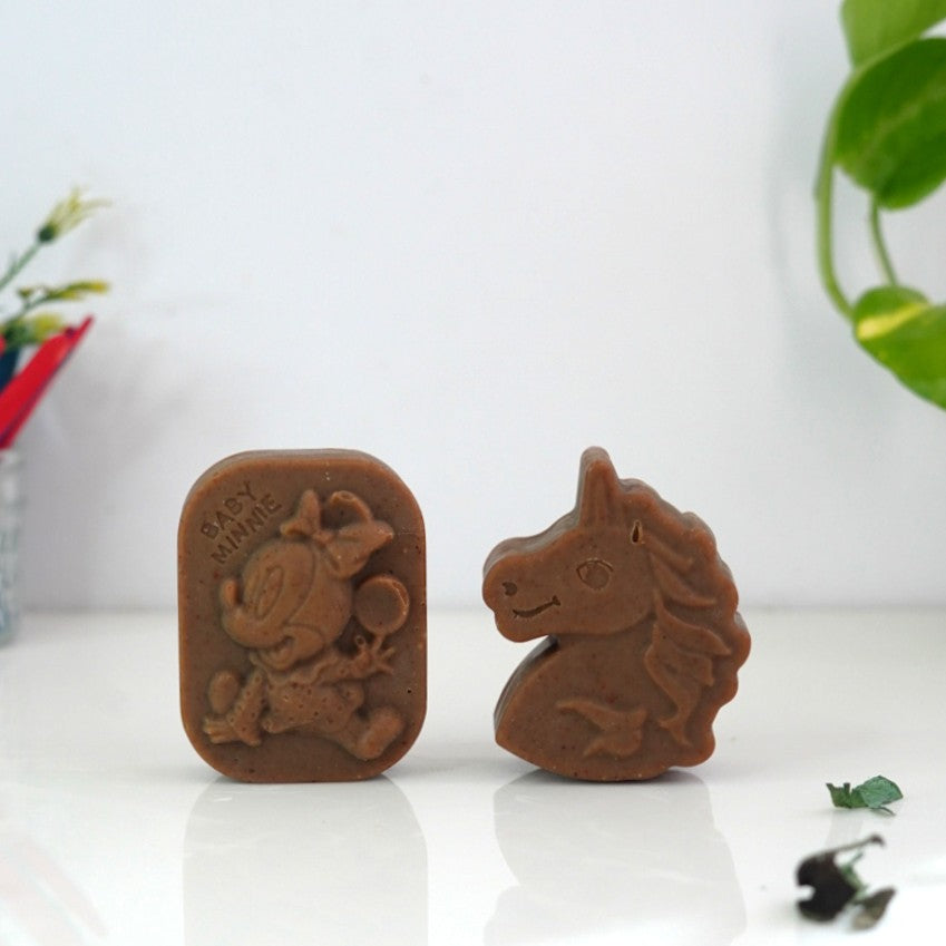 Kids butter soap with Nalangu maavu (Herbal Ubtan Soap) : Combo