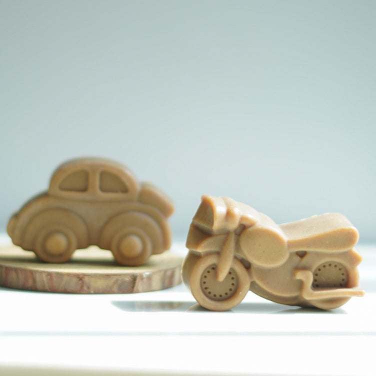 Vehicle theme : Car & Bike (Pack of 2, 100g)
