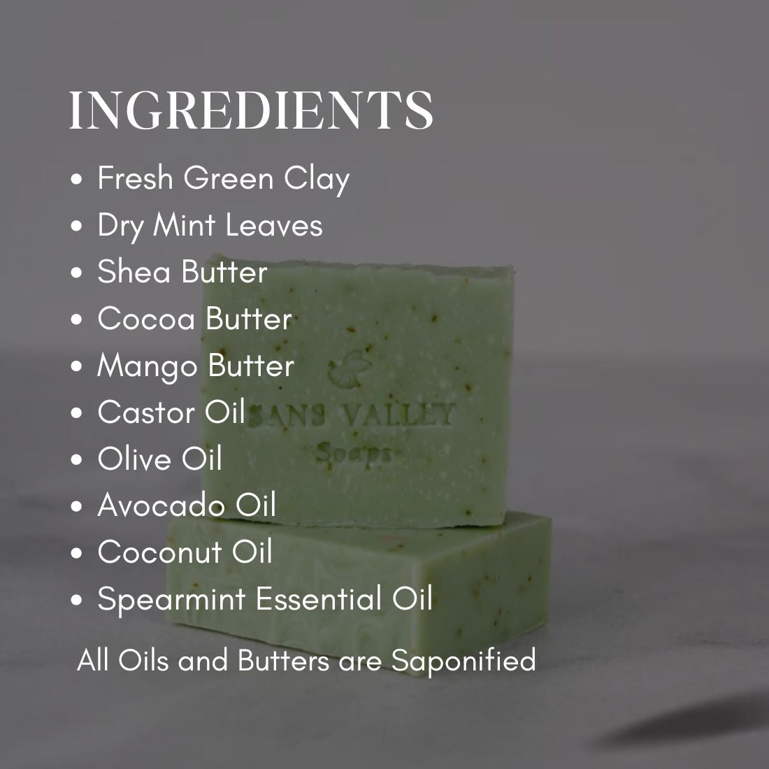 Refreshing Breeze | Green Clay + Spearmint soap