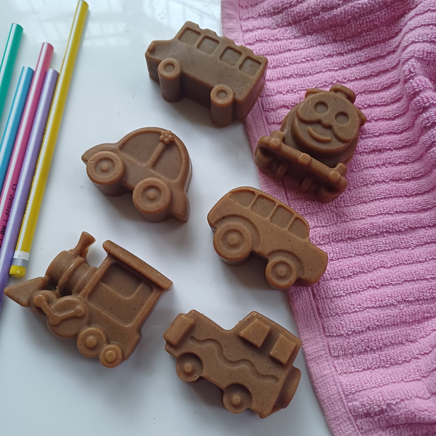 Kids butter soap with Nalangu maavu (Herbal Ubtan Soap) : Combo