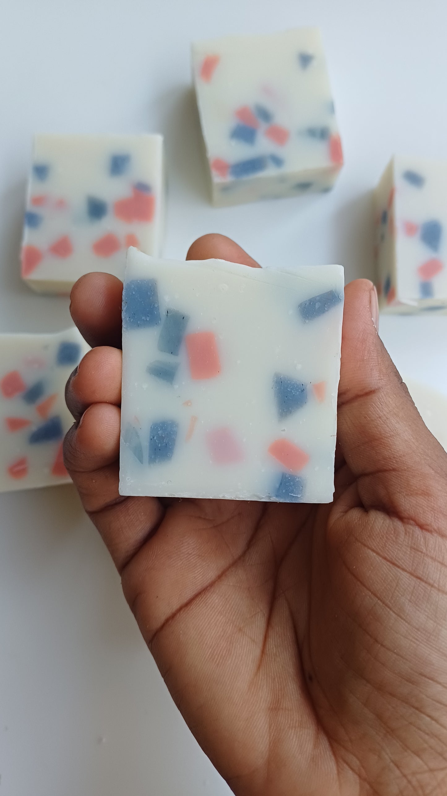 Terazzo soap (Marble soap) Handy mini bars | 2 x65g