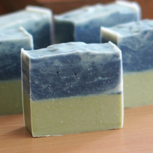 Ocean Mist l French green clay, Indigo with Rosemary