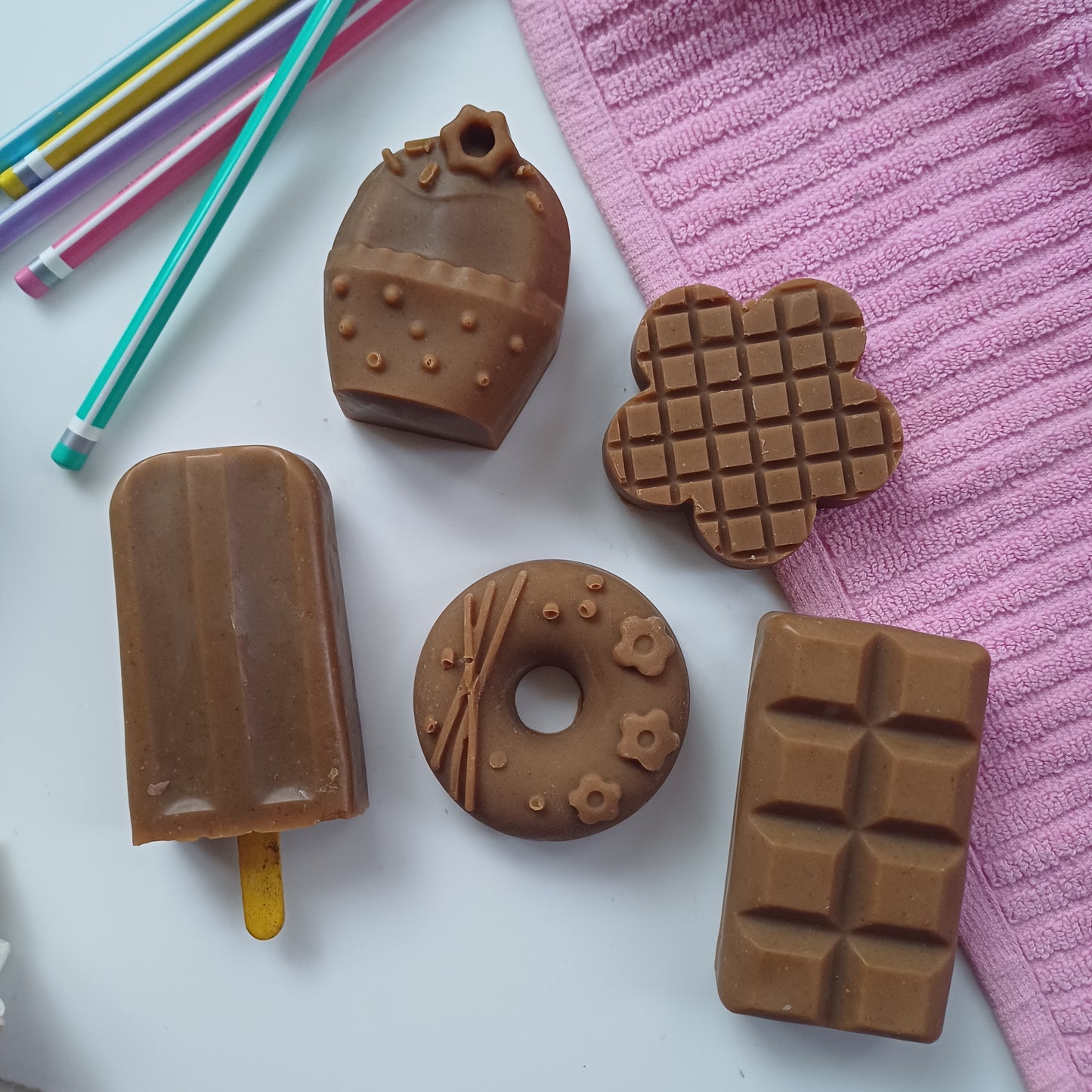 Kids butter soap with Nalangu maavu (Herbal Ubtan Soap) : Combo