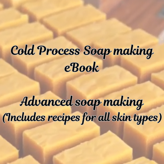 Natural Cold Process Soap-Making E-Book : ADVANCE version (PDF Download)
