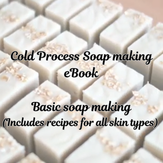 E-Book l Ultimate guide to Basics of Cold Process Soap making (PDF version)