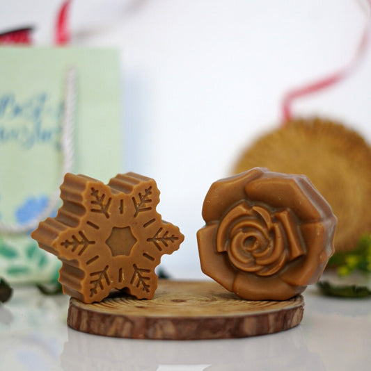 Rose & Snow flakes Combo : Herbal Ubtan/Nalangu Maavu Soap for Kids