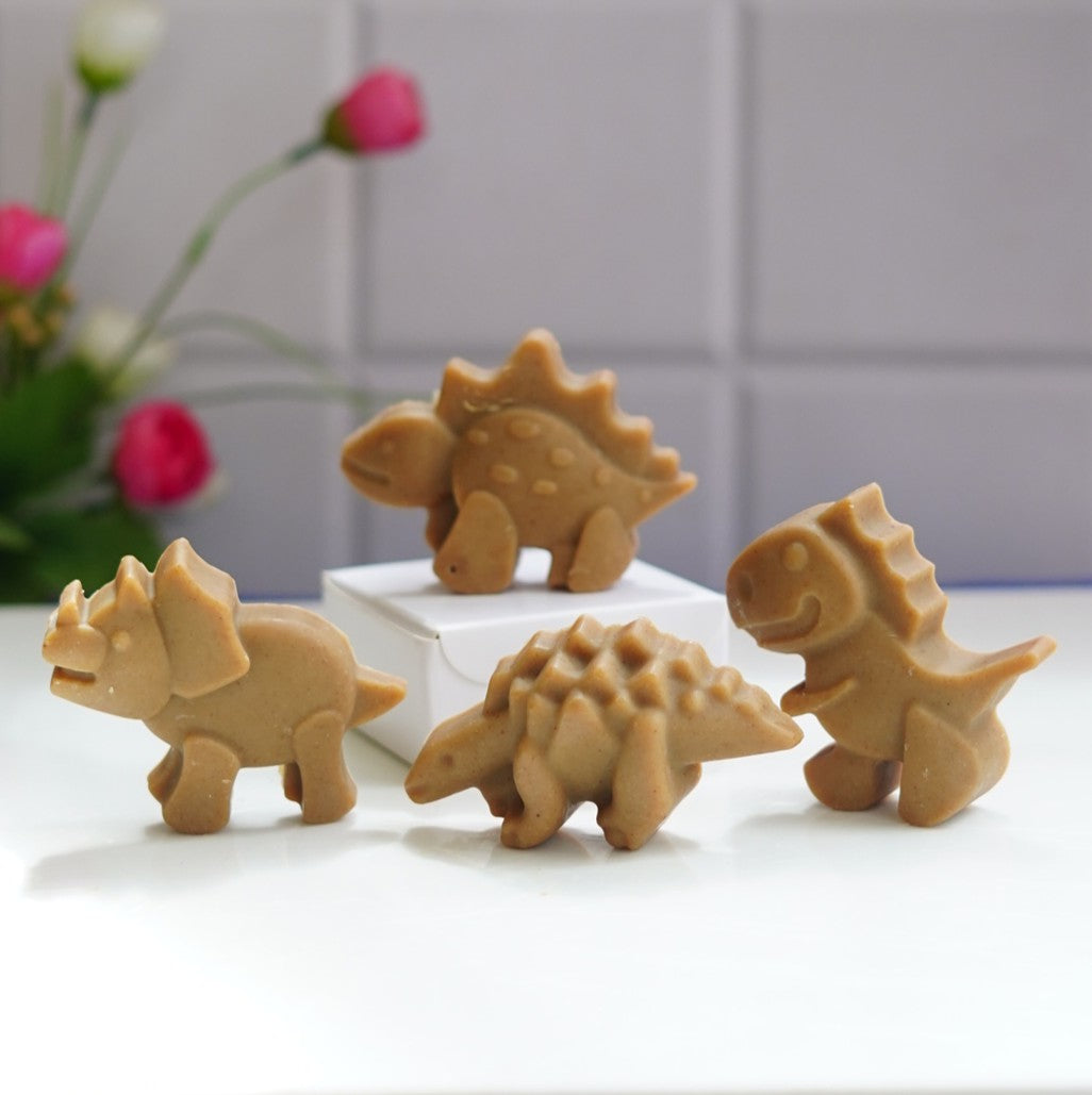 Dino theme : Assorted design (Pack of 4 x 40g)