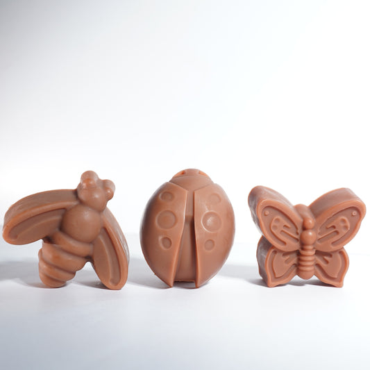 Kids Manjistha soap | 50g X 3 soaps  (Buy 1 combo, Get 1 combo FREE assorted shapes)